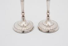 Load image into Gallery viewer, Pair of Weighted Sterling Silver Candlestick Holders
