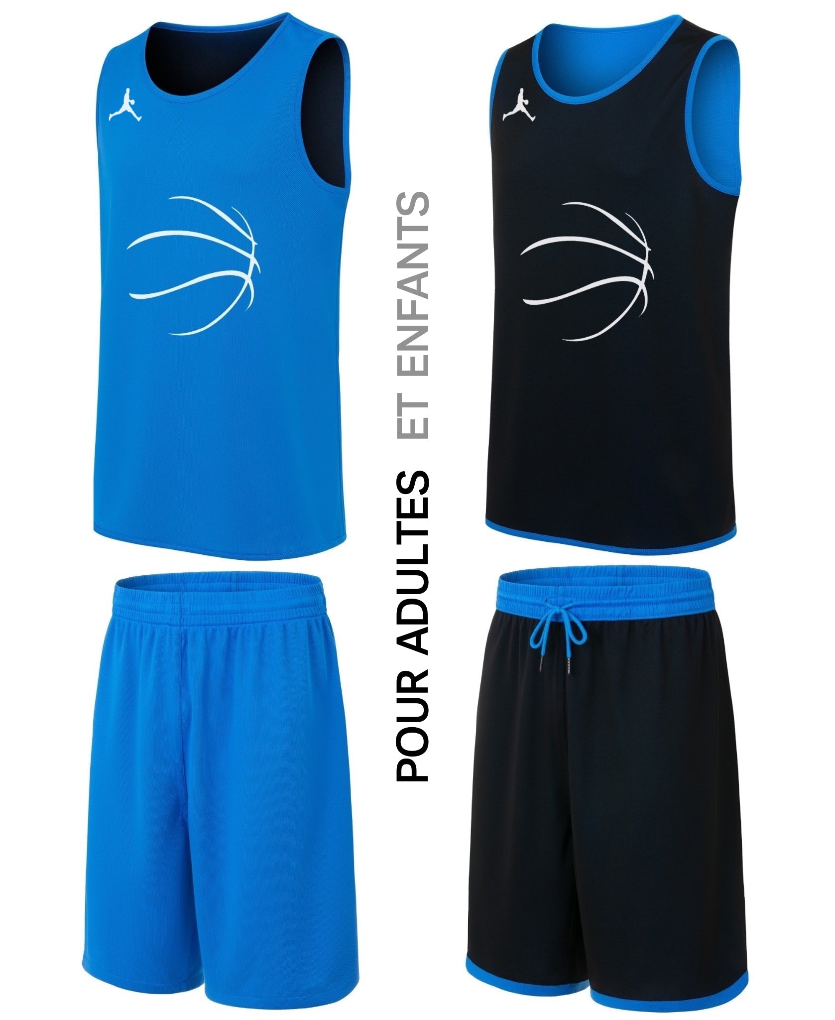 Maillot de basket enfant personnalisable - PA461