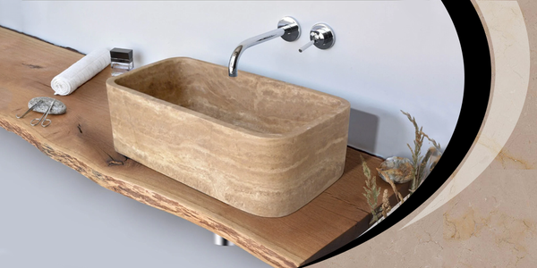 Travertine Sink