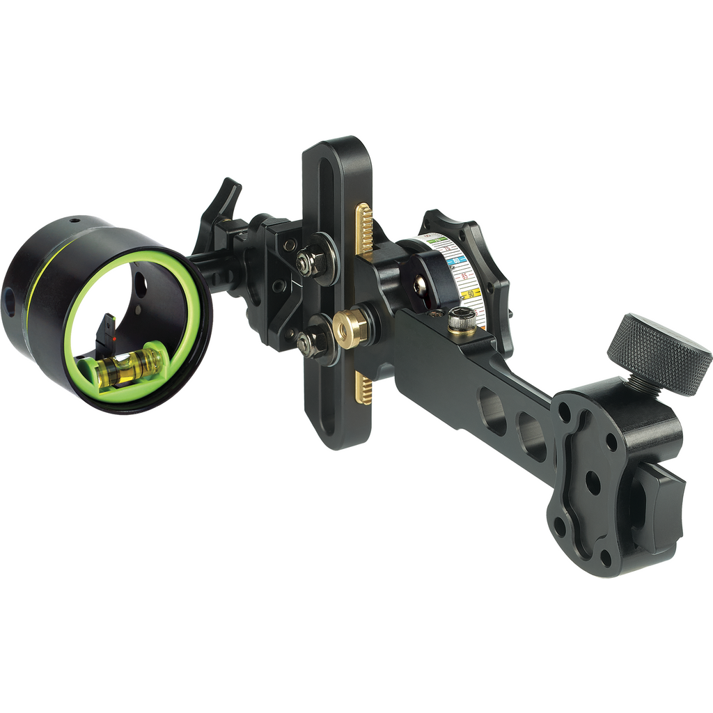 HHA Tetra Tournament Short Bar .019 Single Pin Bow Sight