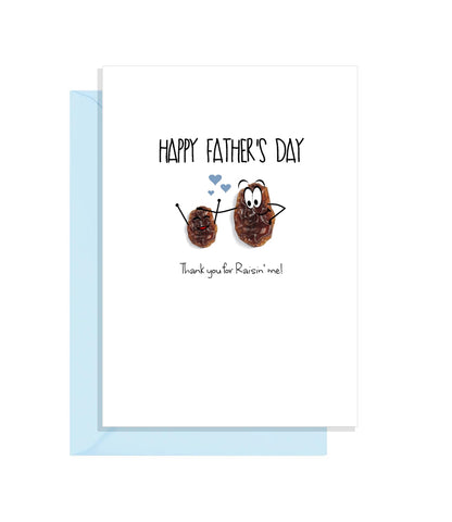 Thank you for Raising Me! Fathers Day Card