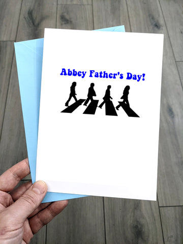 The Beatles Fathers Day Card