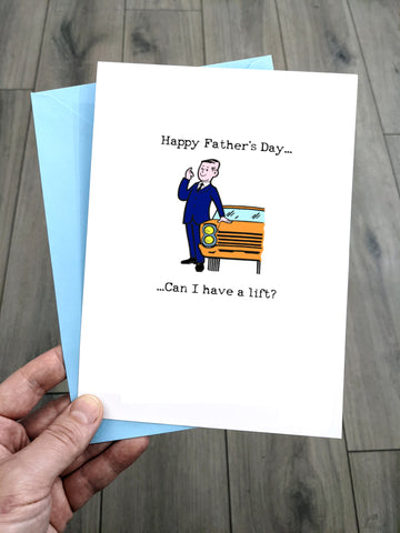 Funny Vintage Father's Day Card