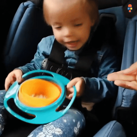 Bol magique pour bébé anti renversement de nourriture – ATOUPRY