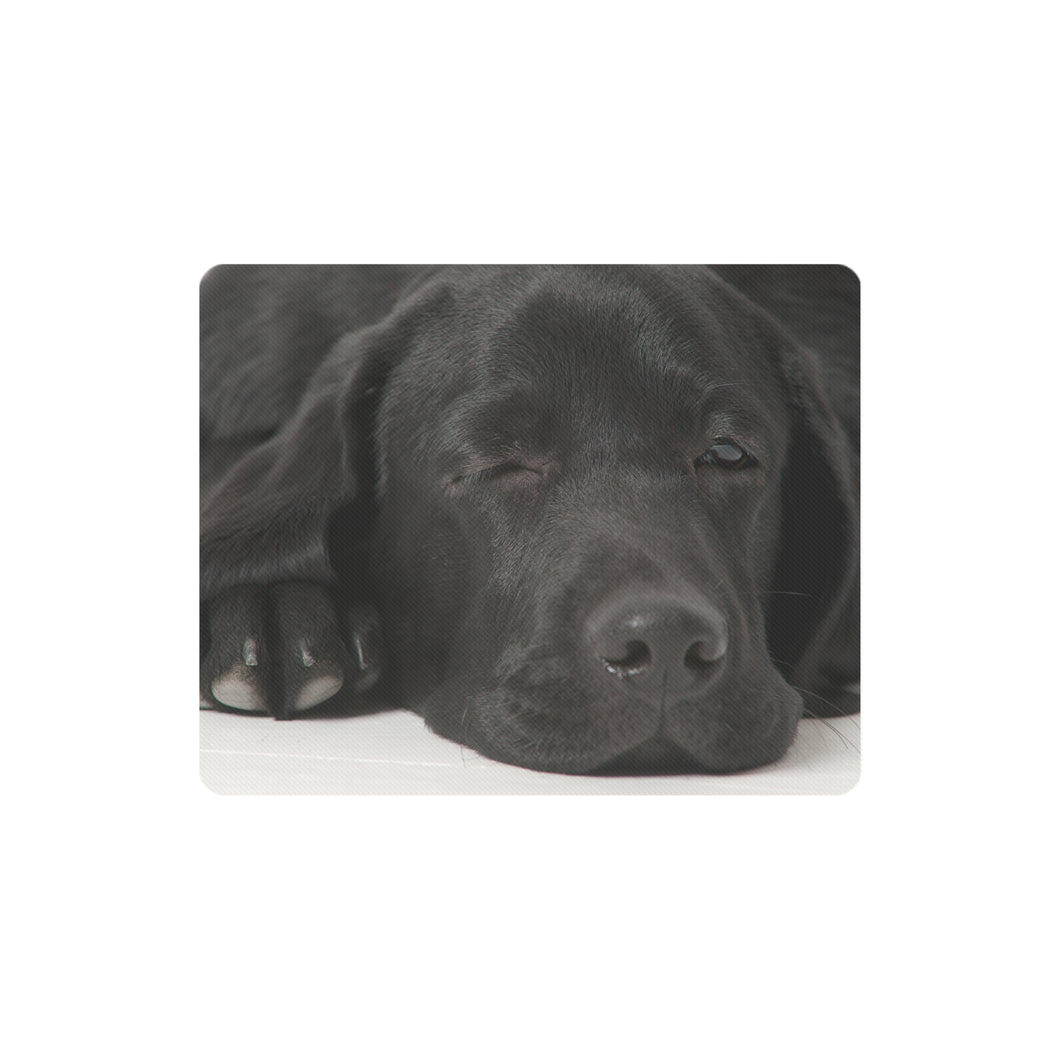 Black Lab Rectangle Mousepad（Made in USA，Ship to USA Only） - Love Me Paws