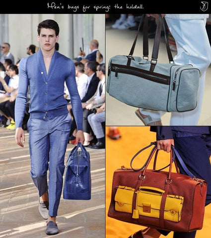 Chiếc túi xách holdall có thiết kế dạng hình chữ nhật