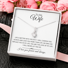 Load image into Gallery viewer, Infinite Love Necklace For Wife - Better With You
