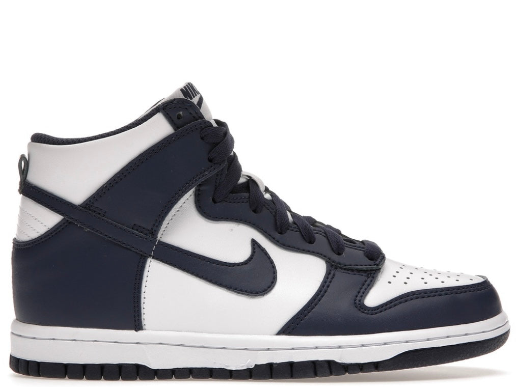 dunk high champion navy