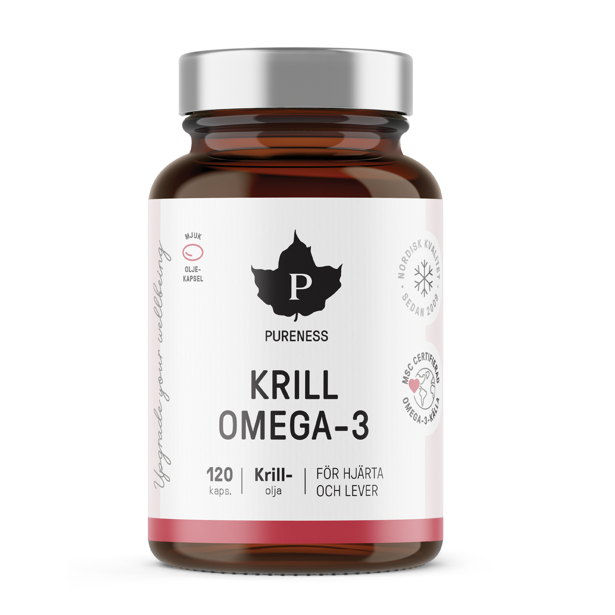 Krill Omega-3 - 120 kapslar - Pureness product image