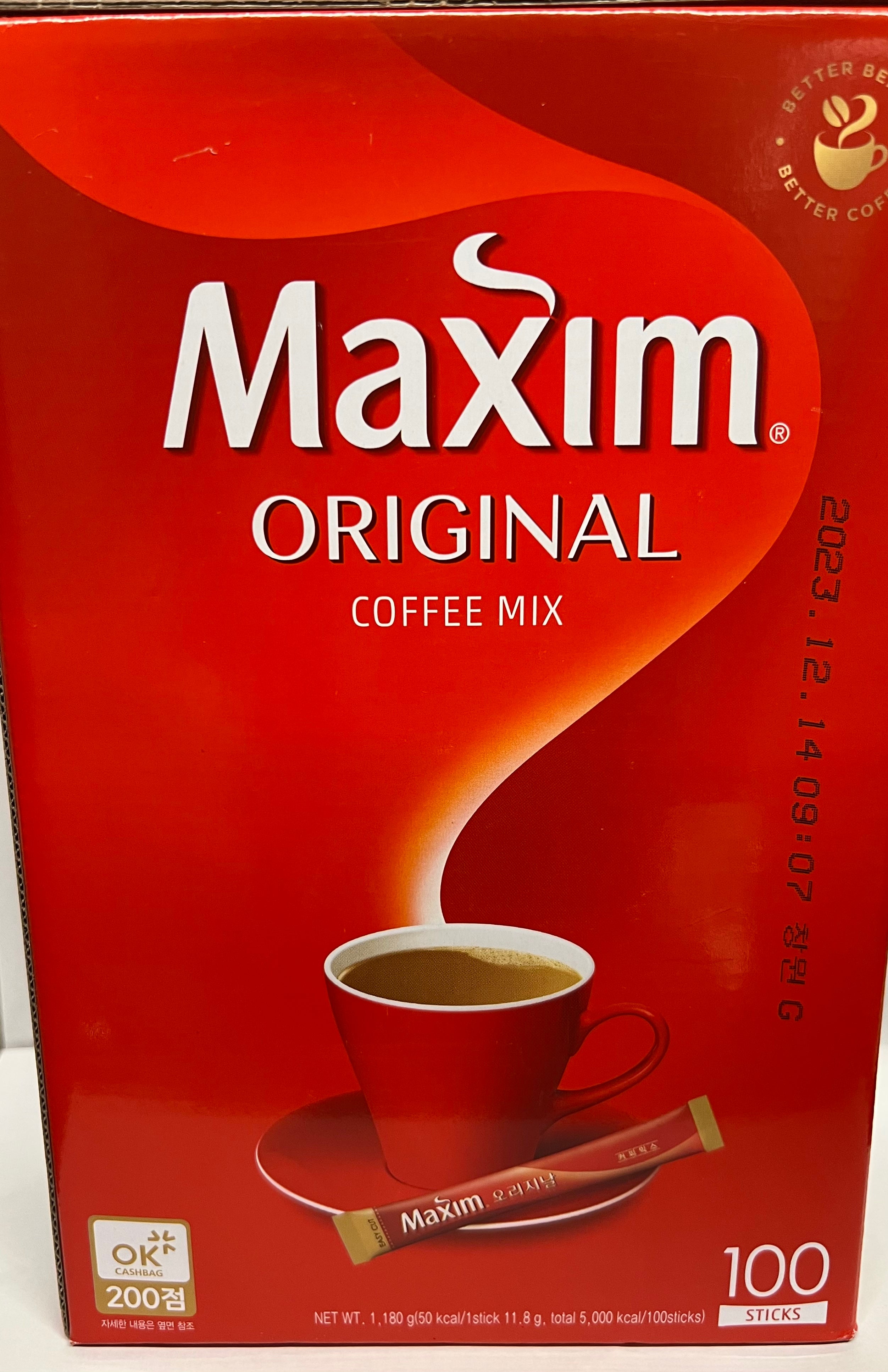 超歓迎された 韓国でコーヒーMaxim Coffee Mix モカゴール 100袋入