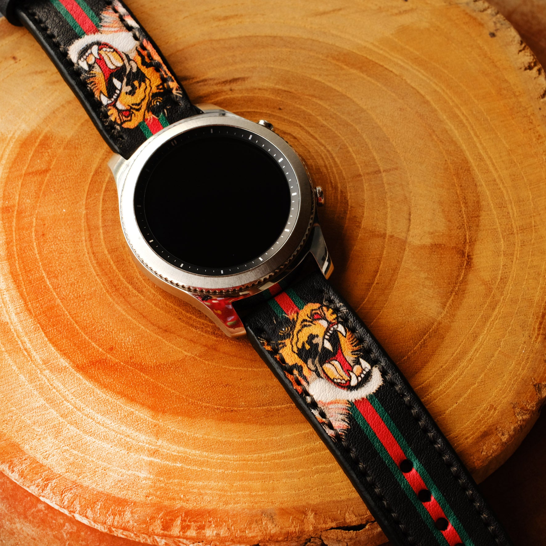 Gucci Tiger Watch Strap For Samsung Watch – ruslieco