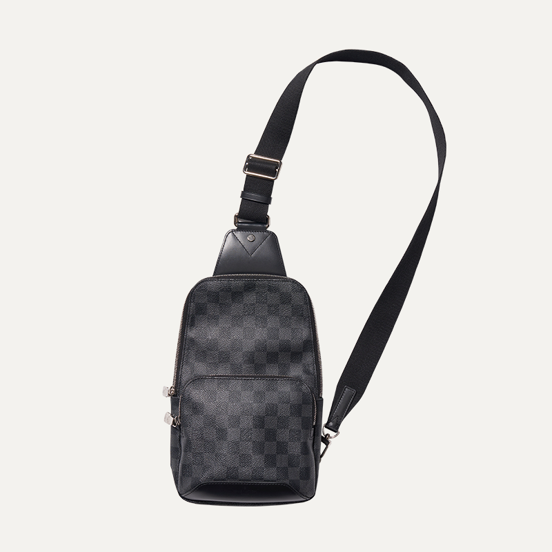 Sold at Auction: LV LOUIS VUITTON Utility Damier Graphite Backpack