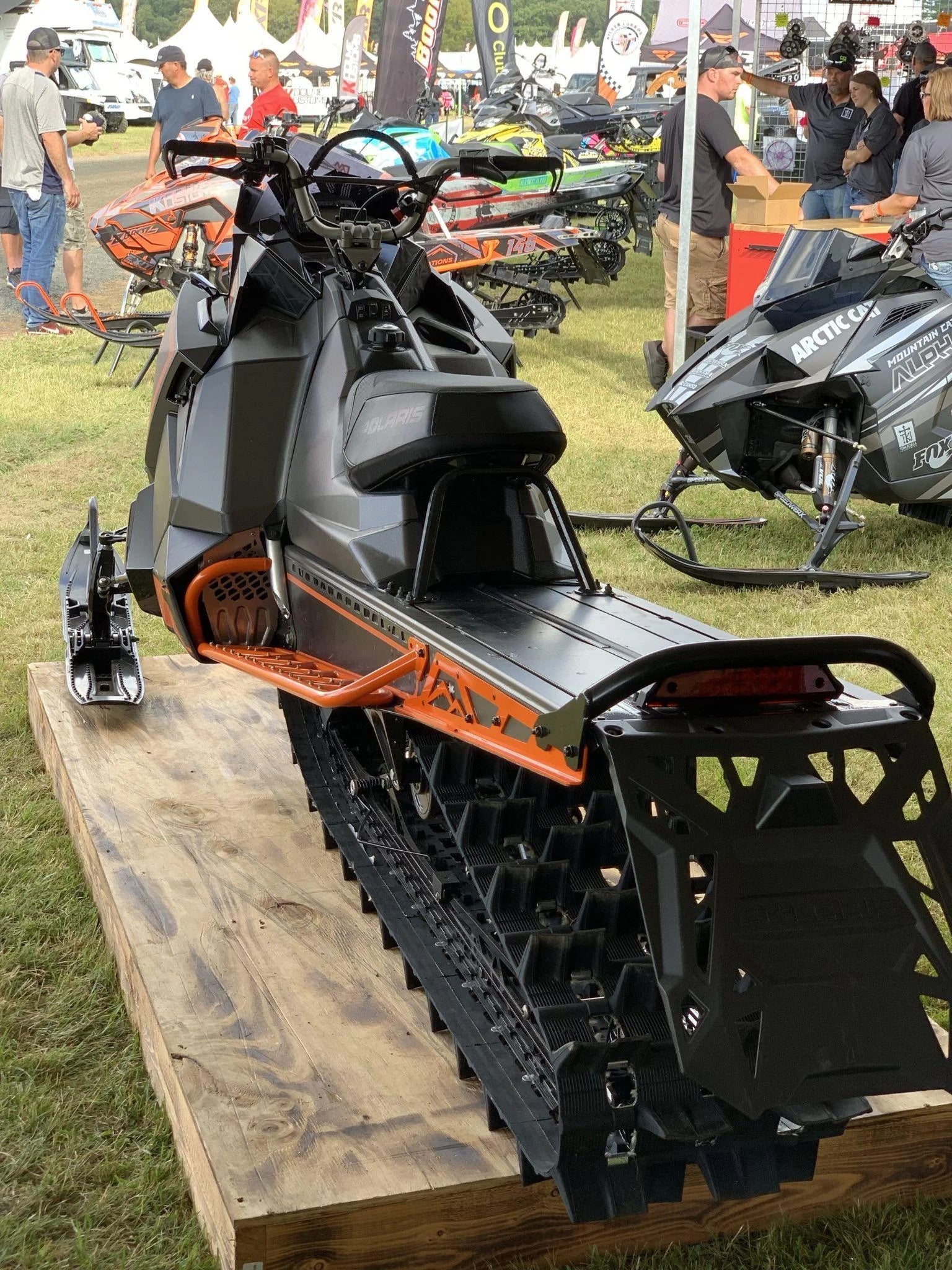 BMfabrication POLARIS AXYS 155 EXO REAR BUMPER