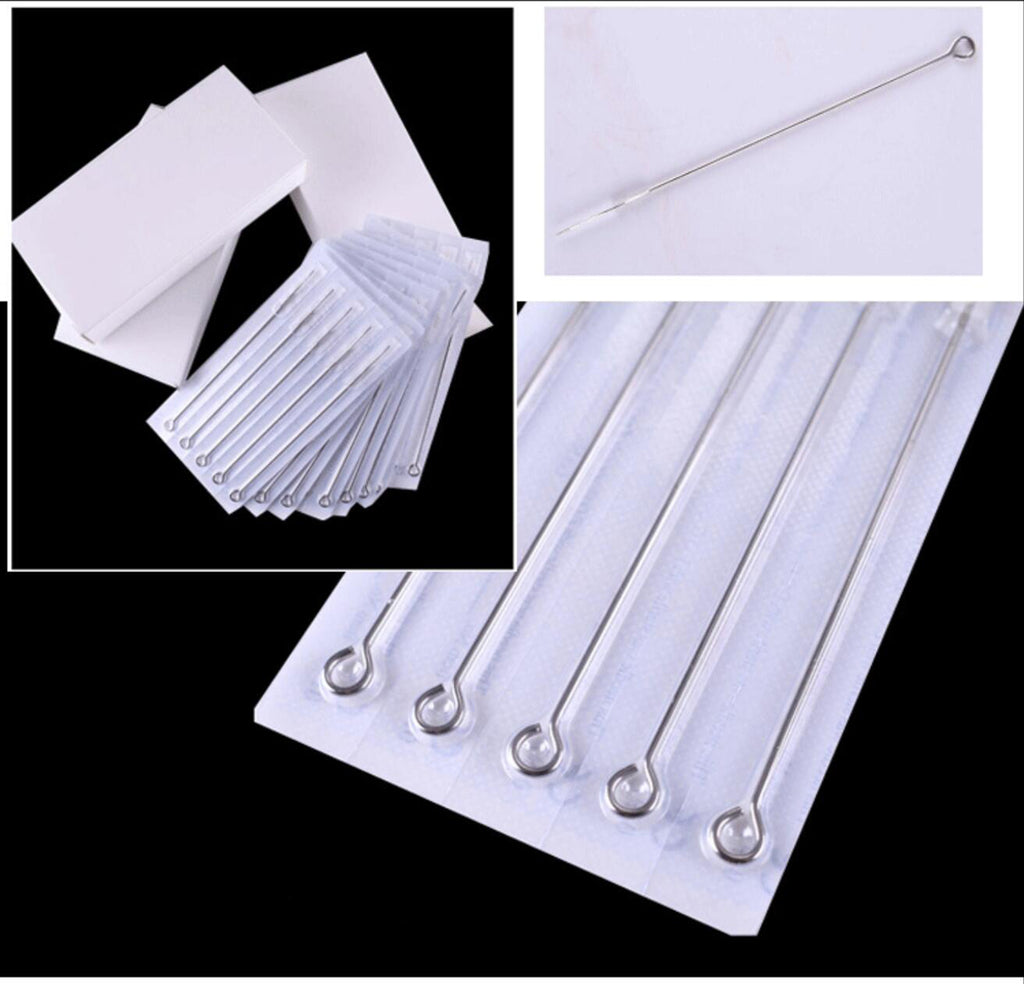 Aleko 50 Pieces Disposable Sterile Tattoo Needles In 5 Types 1rl 3rl 5rl  7rl 9rl For Liner And Shader Tattoo Accessories  Fruugo IN