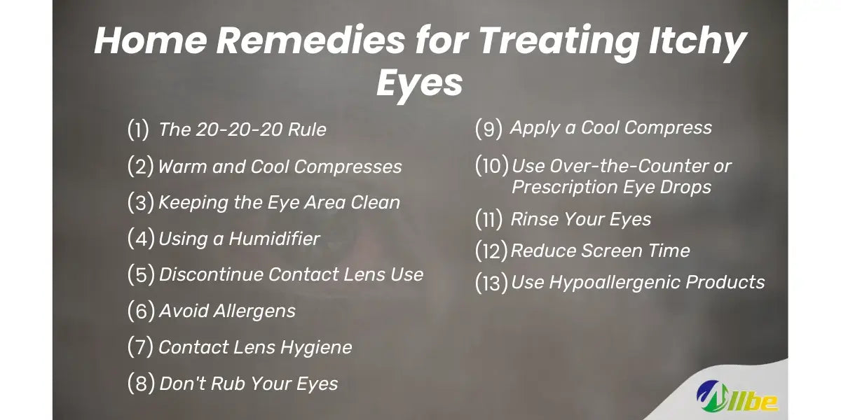 13 Home Remedies for Itchy eyes at night