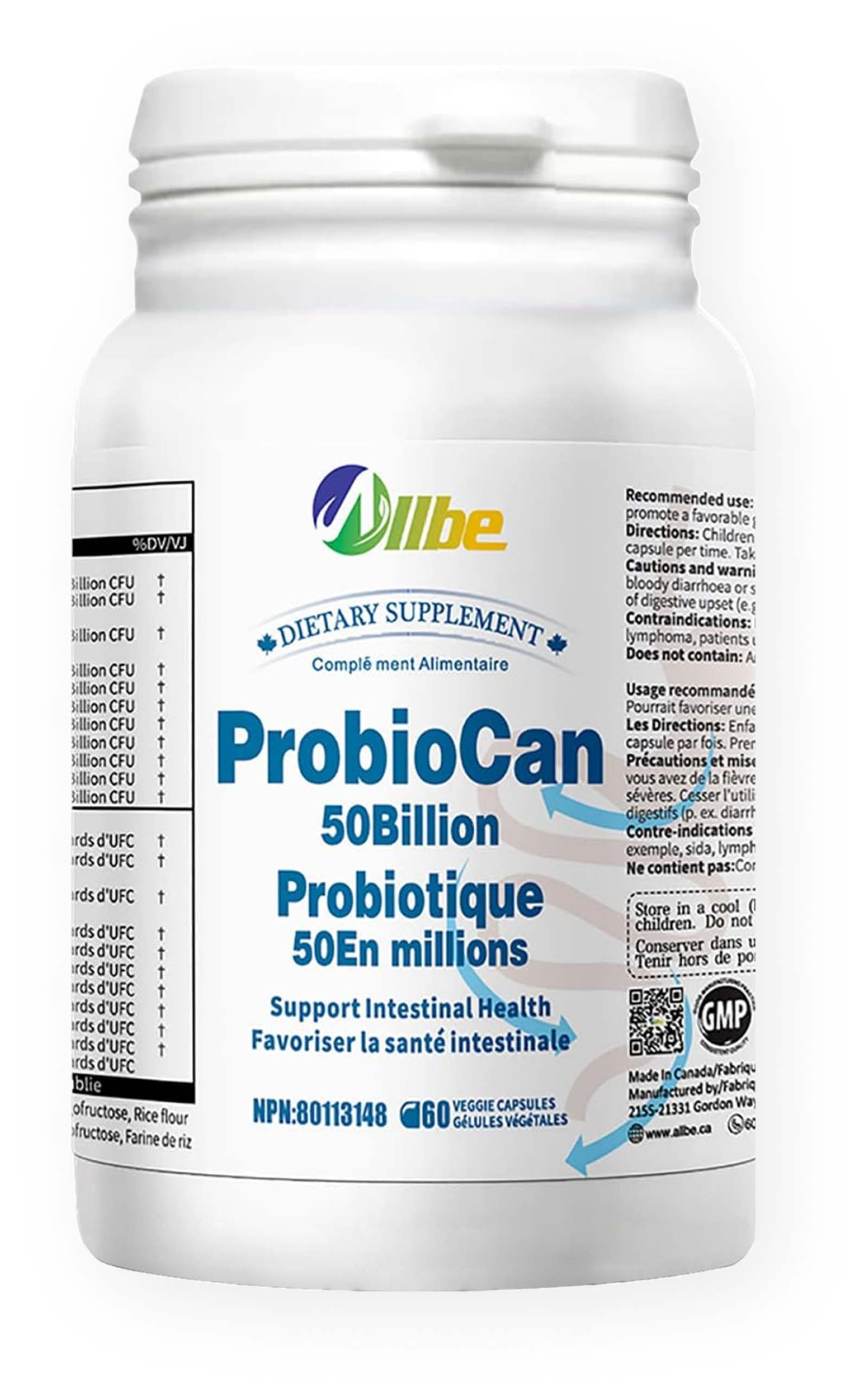 Probiocan 50 billion health supplements