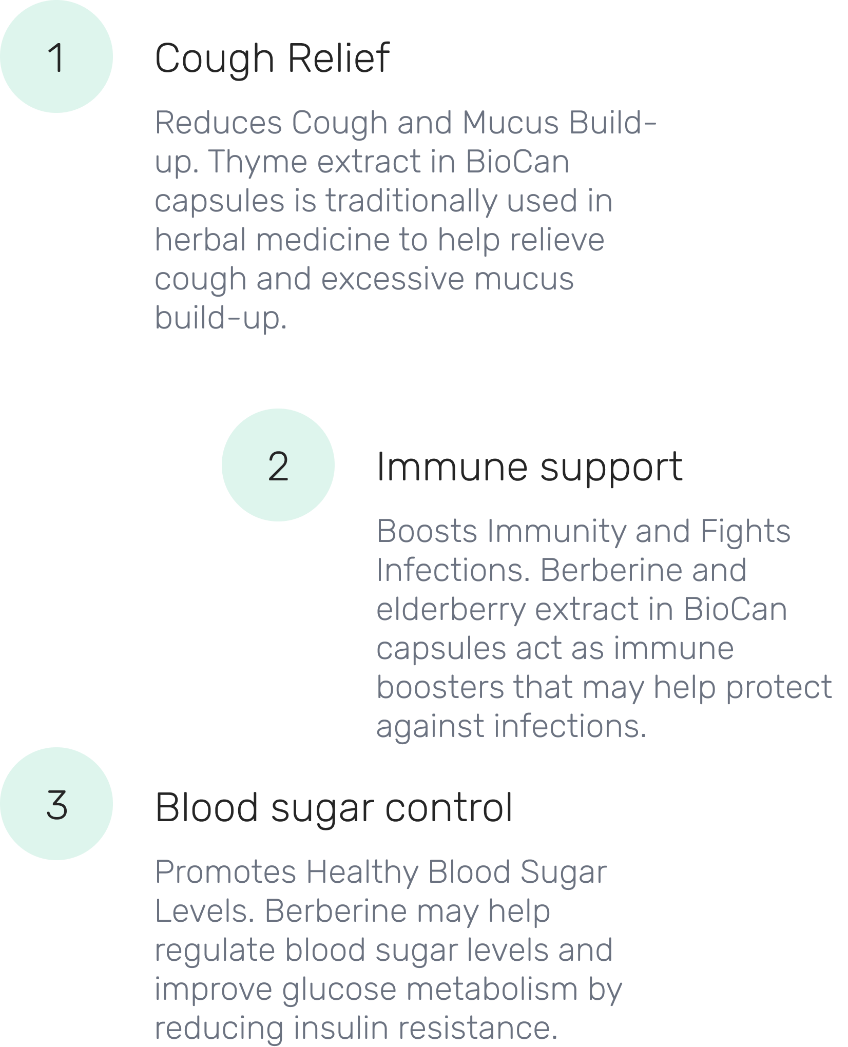 Biocan cough relief vitamin