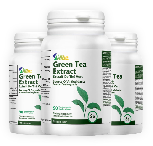 Green Tea Extract capsules pack of 3