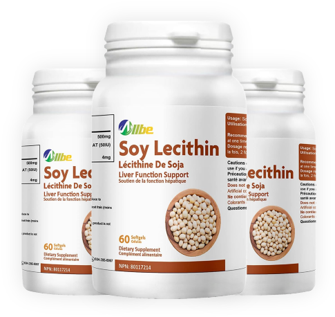 Soy Lecithin Softgels pack of 3