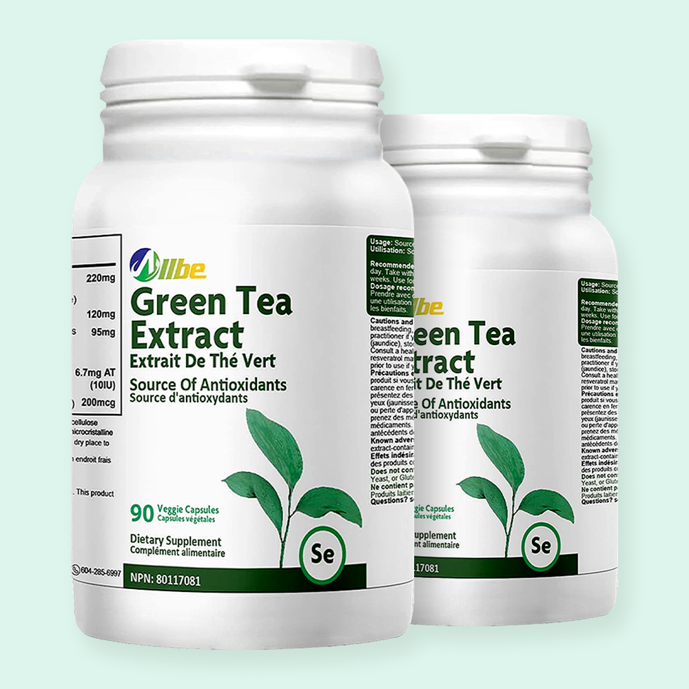 Green Tea Extract capsules pack of 2