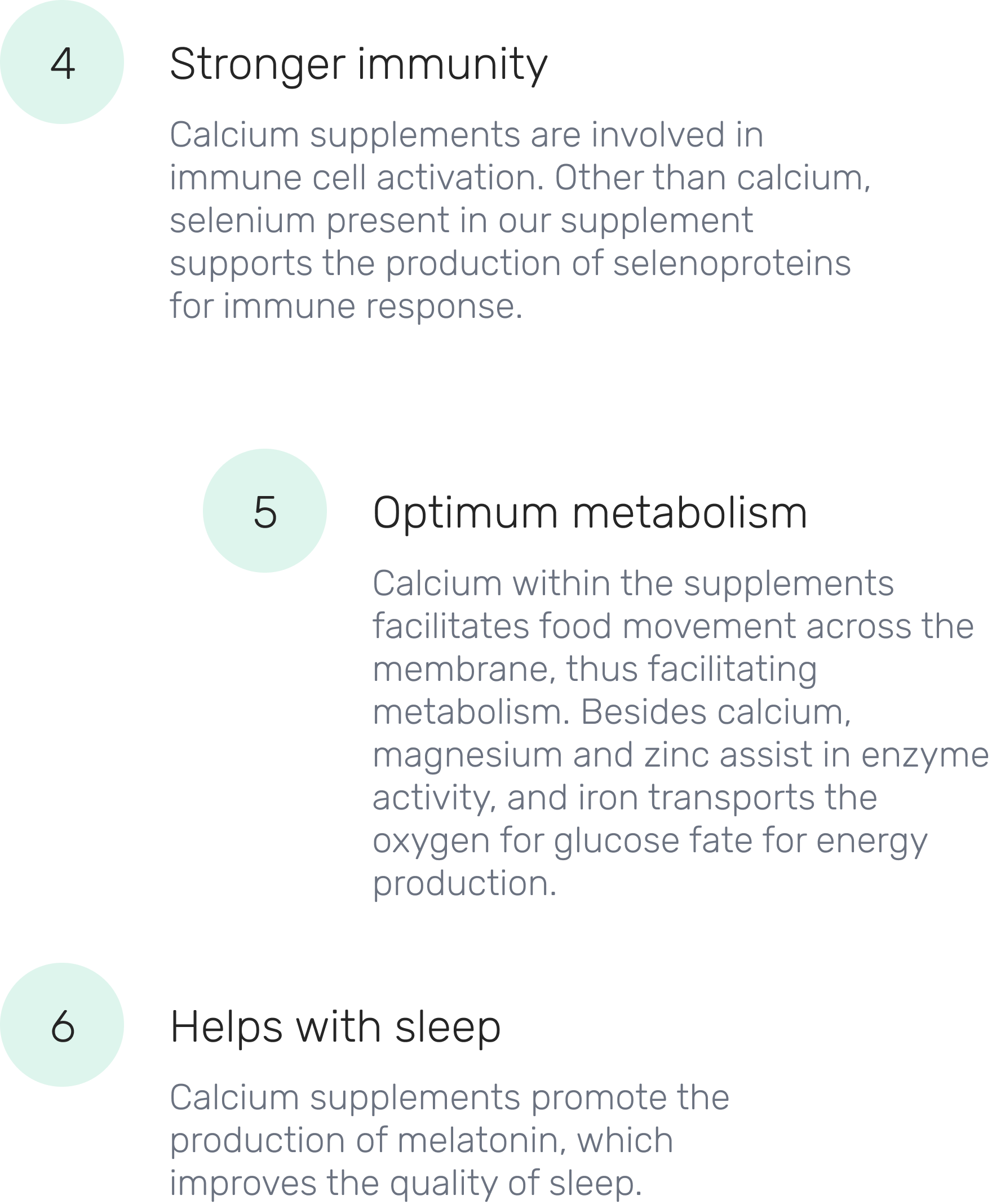 Chelated Ca & Multi Minerals best for bones