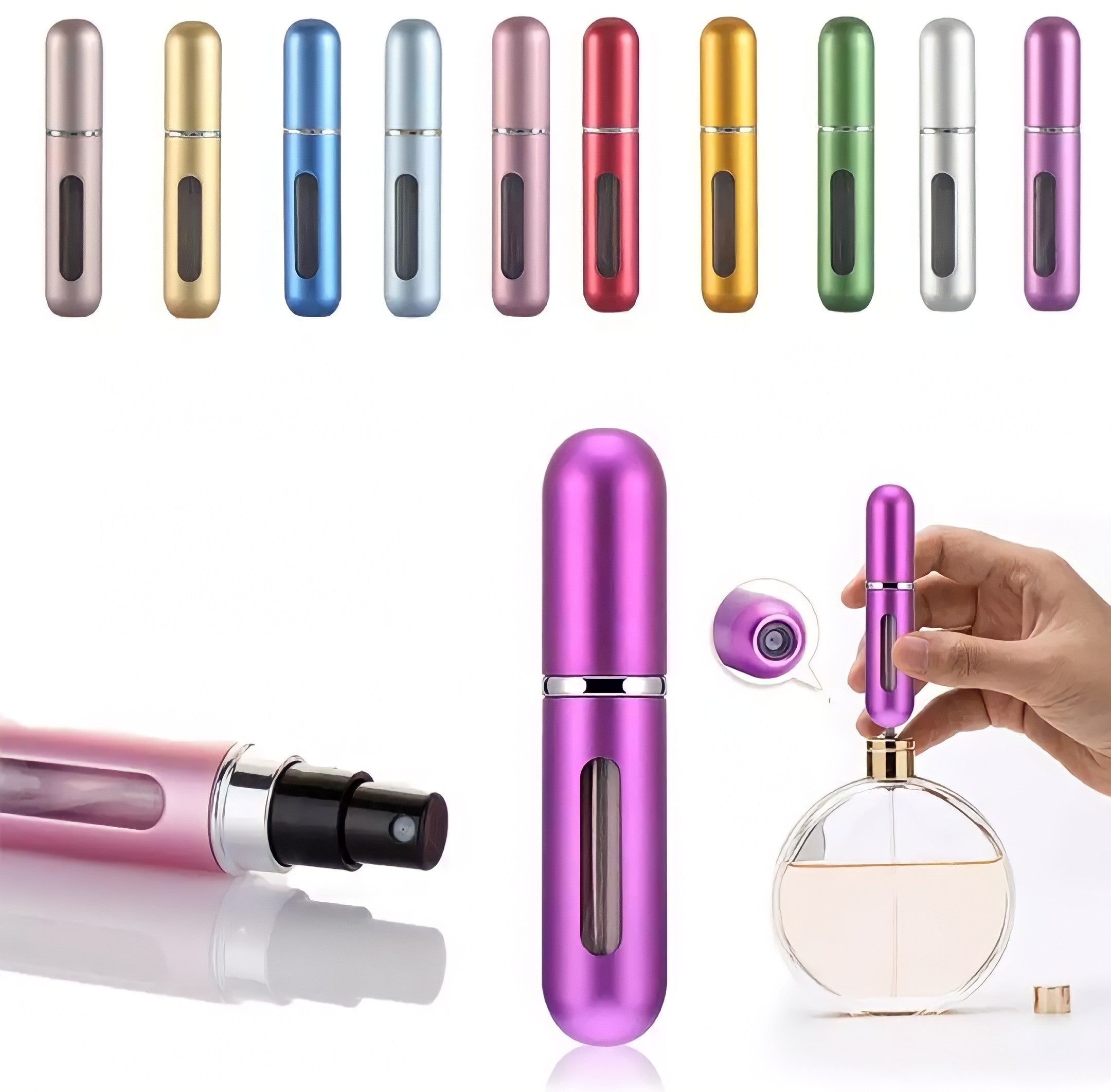 Portable Mini Refillable Perfume Atomizer Bottle Refillable Perfume Sp –  dinar-mall