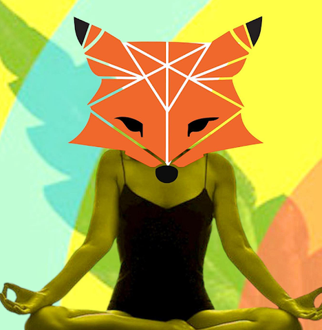 Foxy Lady Logo figurehead- Orange Fuzz LLC
