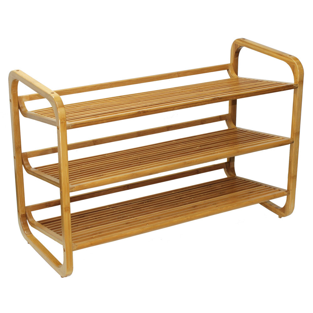 Better Homes & Gardens Bamboo 3 Tier Shoe Rack 