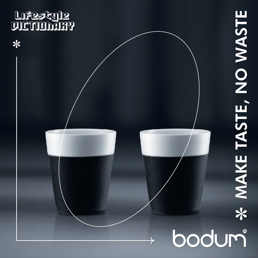 Bodum Bistro 2 Pcs Espresso Cup Set, Double Wall, 0.15 L, 5 oz Transparent