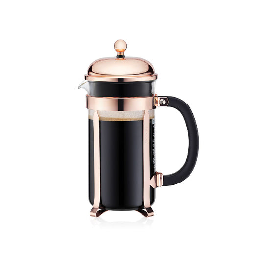 CHAMBORD® - French Press Coffee maker, 4 cup, 0.5 l, 17 oz (Copper) – The  Lifestyle Dictionary