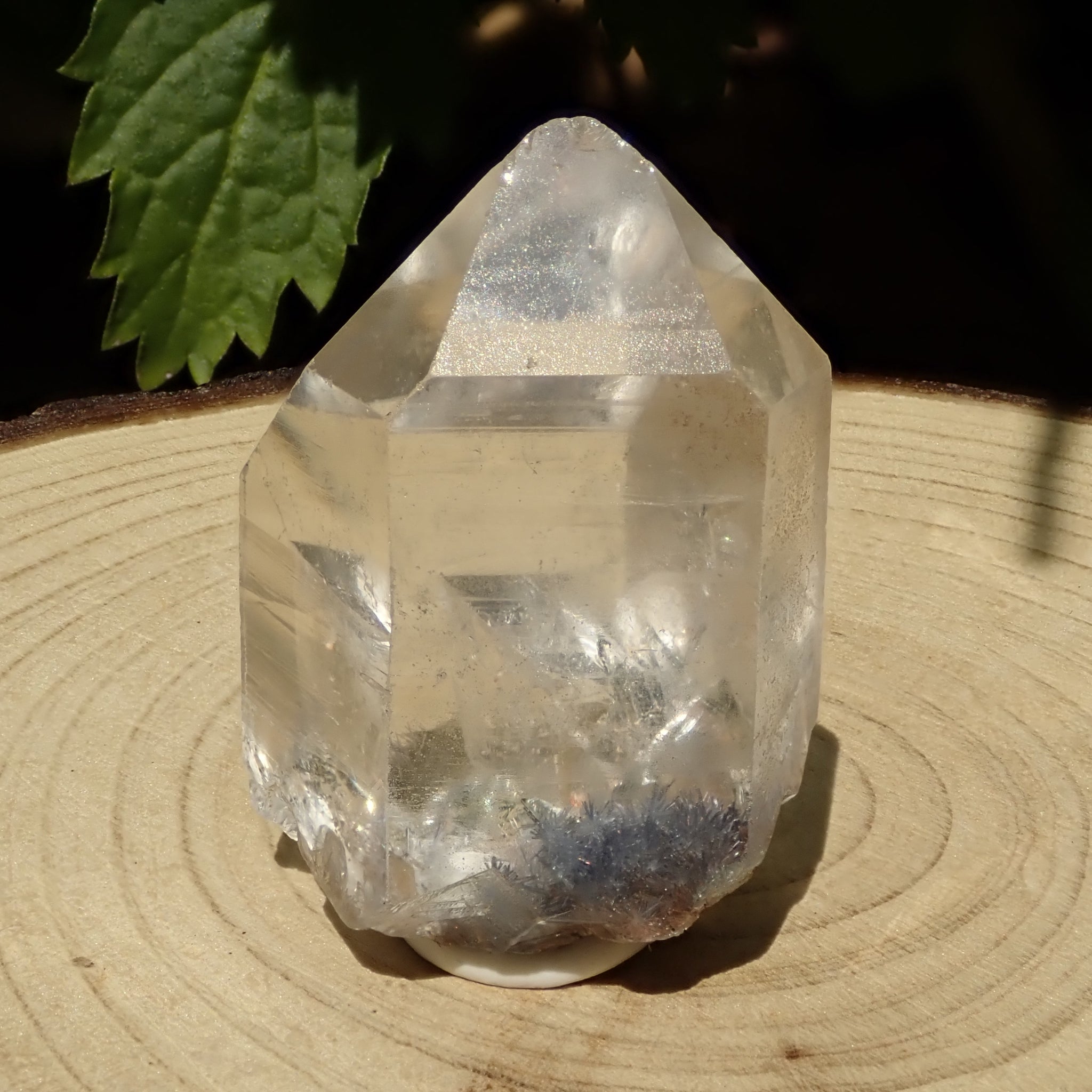 水晶、石英 (Quartz ,crystal )原石 パワーストーン - 置物
