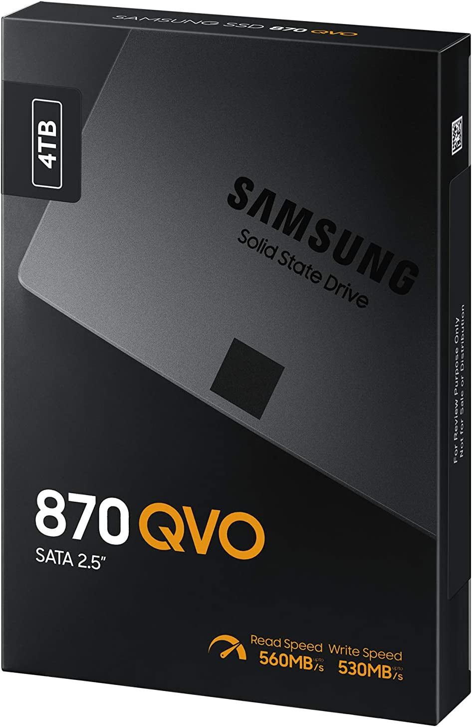 870 QVO 4 TB SATA 2.5 Inch Internal Solid State Drive (SSD) (MZ-77Q4T0