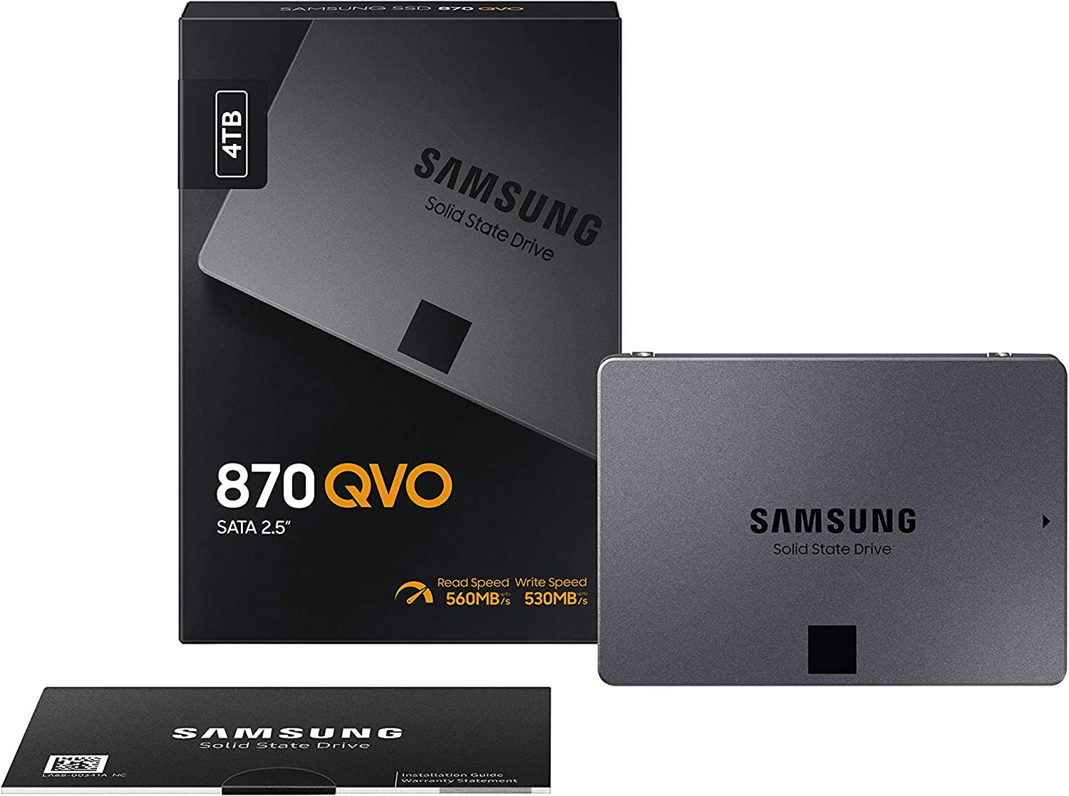 SAMSUNG 860 QVO SSD 4TB 美品 - PC周辺機器