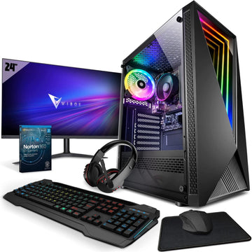 gaming desktop with monitor bundle