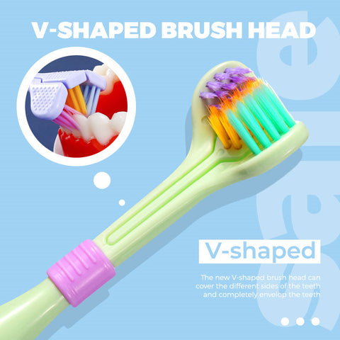 Nano 360° Three Sided Toothbrush