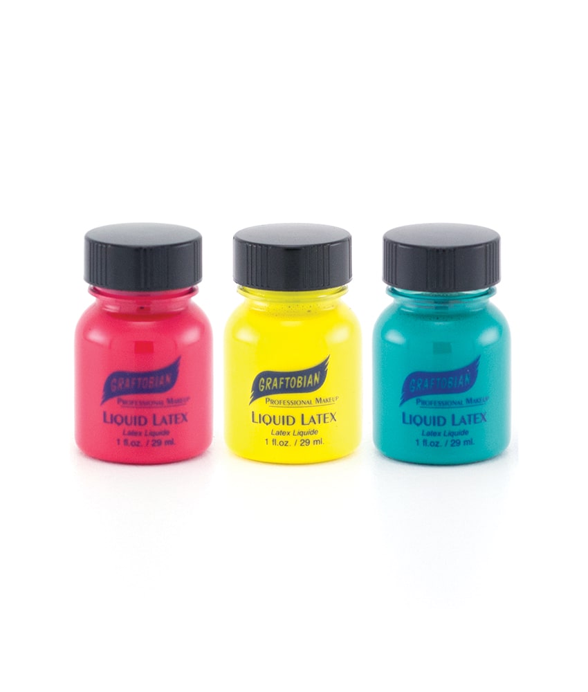 Colored Liquid Latex - 8 oz. – Graftobian Make-Up Company