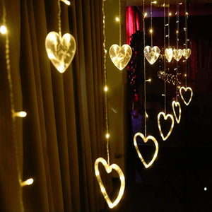 heart with lights decoration