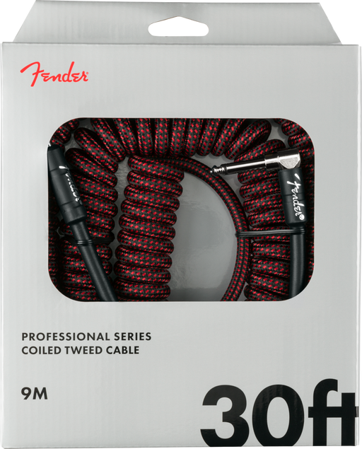 Fender Deluxe Coil Cable, 30' - Tweed — Zedem