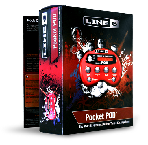 Line 6 Pod Go Limited Edition Red — Zedem