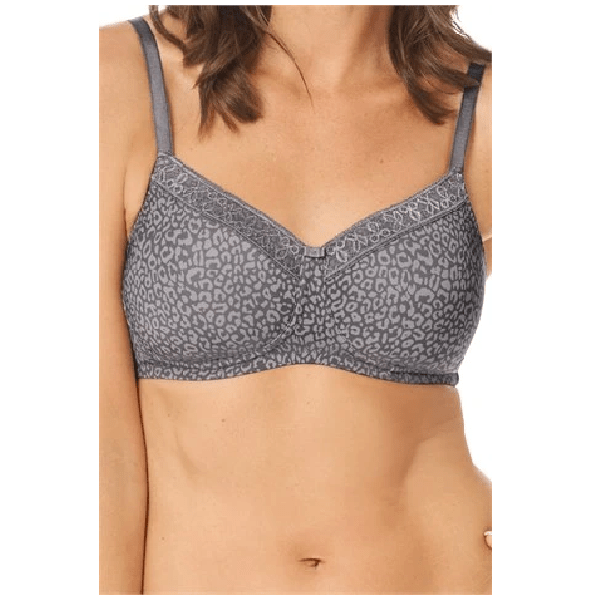 Amoena Bliss Underwired Bra Dark Grey/Light Grey