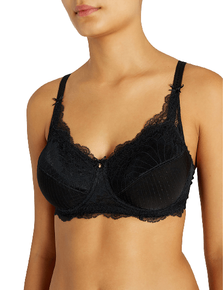 Amoena Be Yourself Underwired Bra - Black/Taupe
