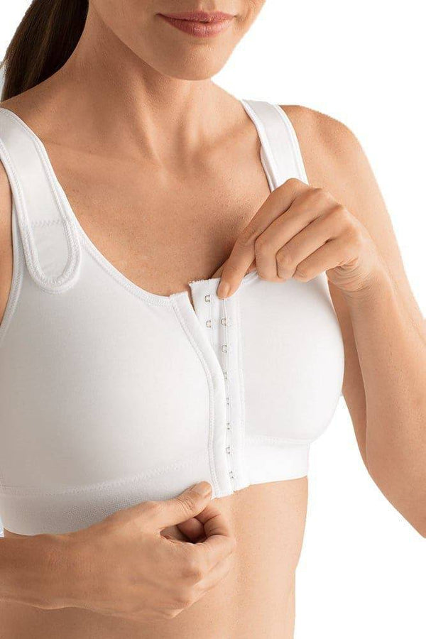 Theraport Post Surgery Mastectomy Mastectomy Bra - white, Amoena Worldwide