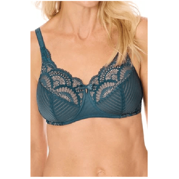 Amoena Alina Wire Free Padded Bra Black/Sand