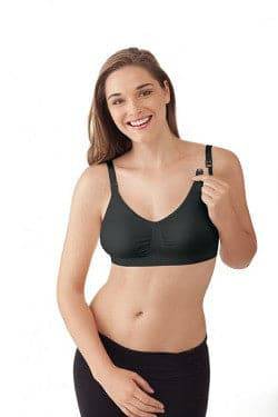 Medela Keep Cool Ultra Bra  Seamless Maternity & Nursing Bra with 6  Breathing Zones, Soft Touch fabric and Extra Support, Black, Small :  : Clothing, Shoes & Accessories