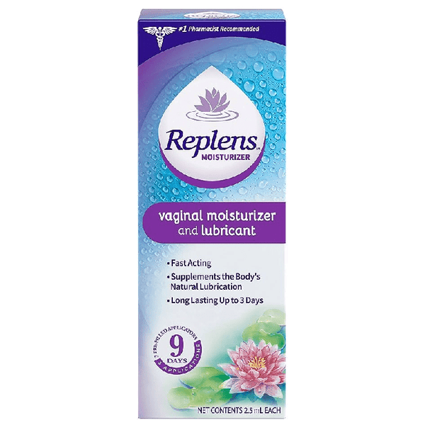 Replens Silky Smooth Personal Lubricant, Paraben Free, 80-ml