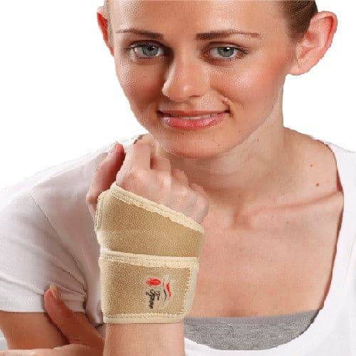 How to wear Tynor Wrist Splint (Ambidextrous) for immobilization and firm  support to hand and wrist 