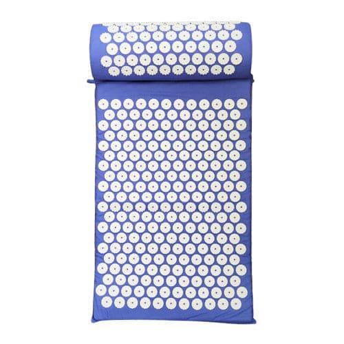  Relaxing Acupressure Mat, Acupressure Mat Set, Spiked Yoga Mat  for Body Health Care, Body Stretching for Home Use (Light Gray Pink Button)  : Health & Household