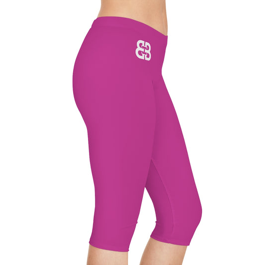  PY Women's Activewear Capri 3/4 Length Leggings Purple : Sports  & Outdoors