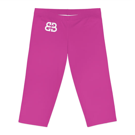 Battle Box [BB] Women's Red Capri Leggings – Battle Box Wellness