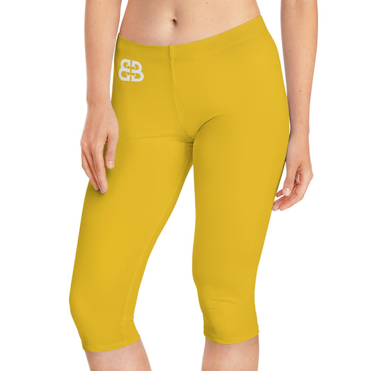 Battle Box [BB] Women's Purple Capri Leggings